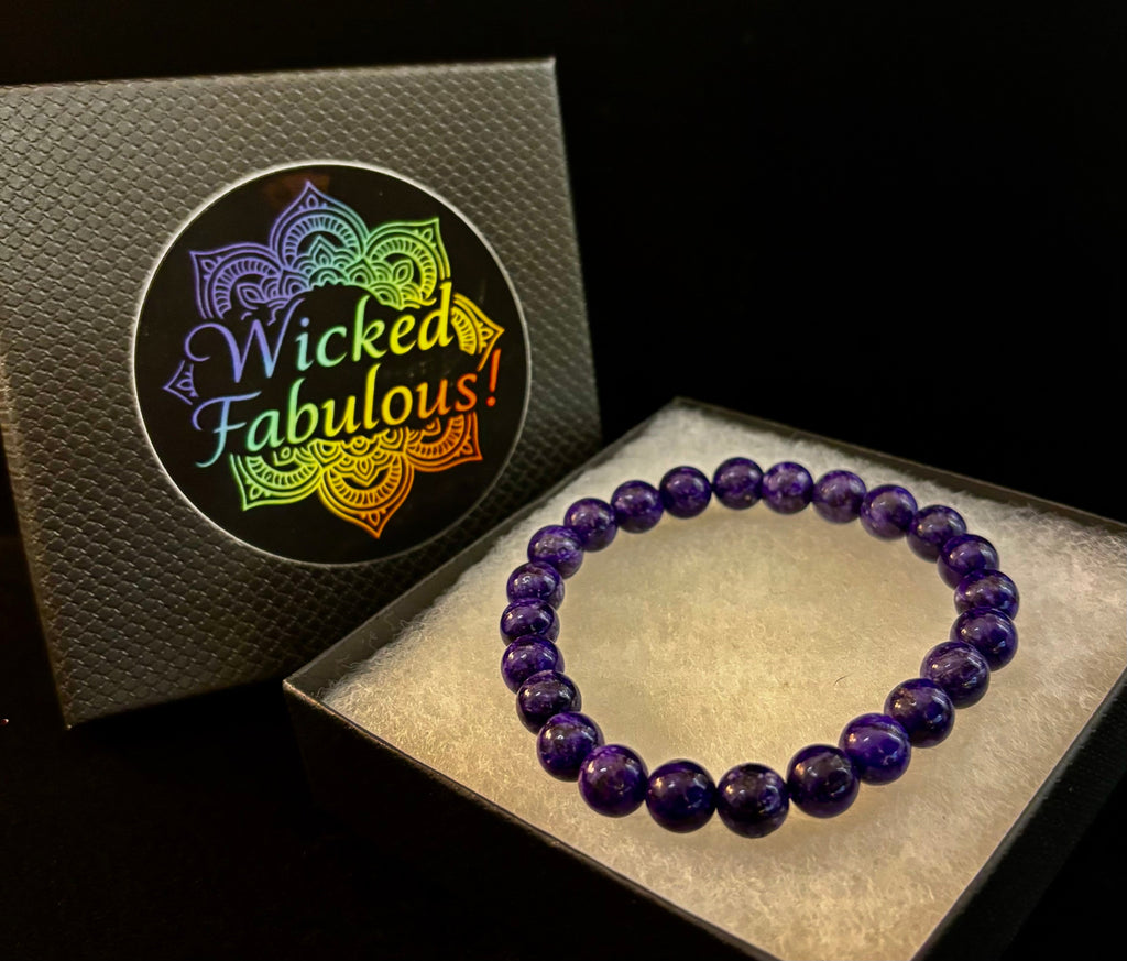 Natural Charoite Spiritual Transformation Bracelet