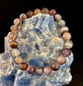 Reiki-Infused Natural Botswana Agate Bracelet for Emotional Healing, Comfort & Stress Relief (8mm)