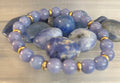 Angelite Crystal Healing Bracelet – Serenity • Reiki • Inner Peace