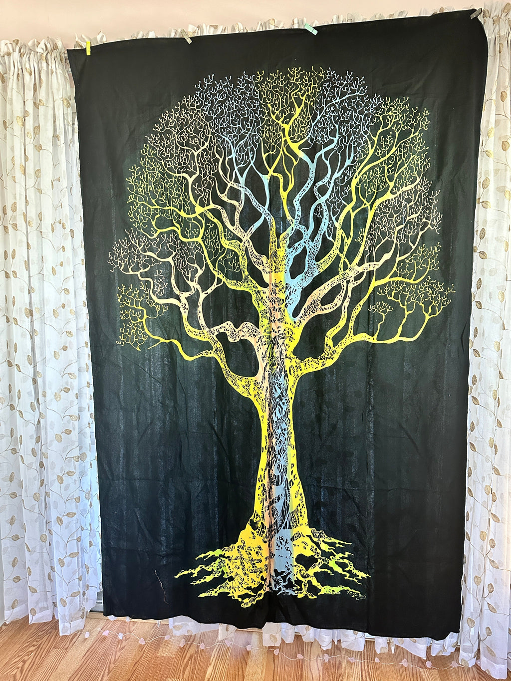 Tree of Life Artisan Tapestry — Unique Sacred Wall Art