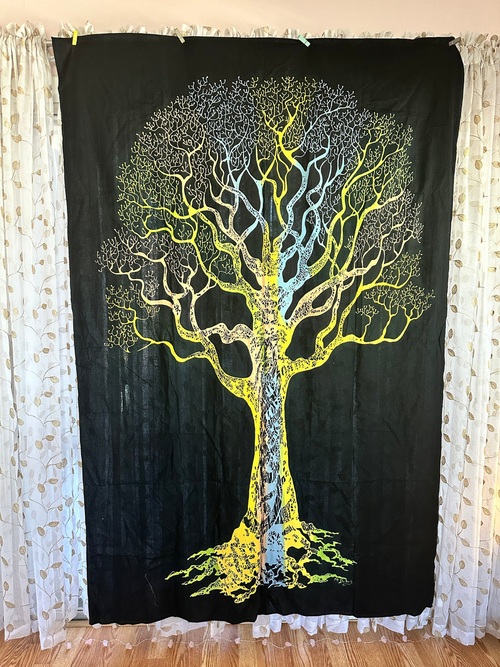 Tree of Life Artisan Tapestry — Unique Sacred Wall Art