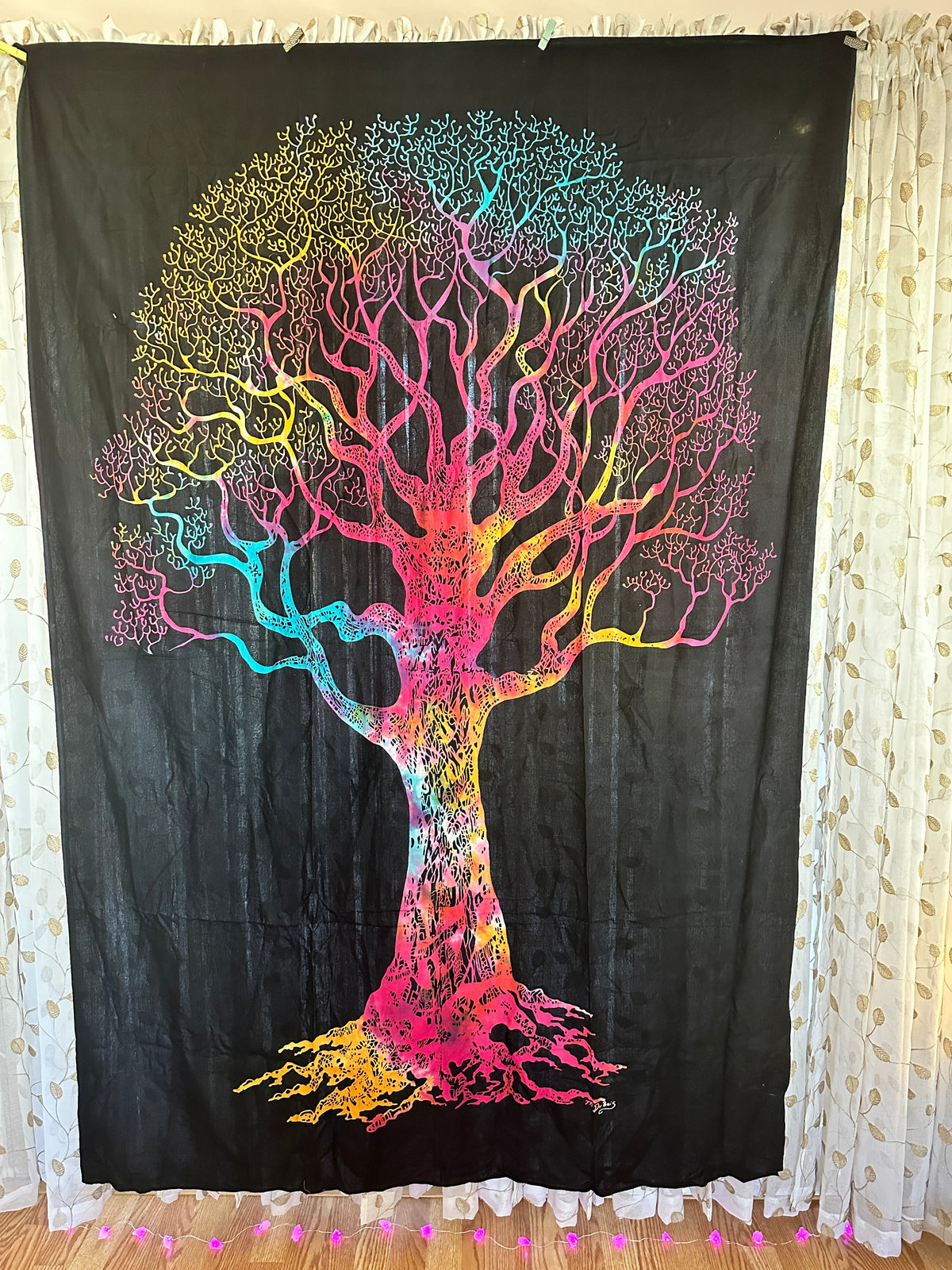 Tree of Life Artisan Tapestry — Unique Sacred Wall Art