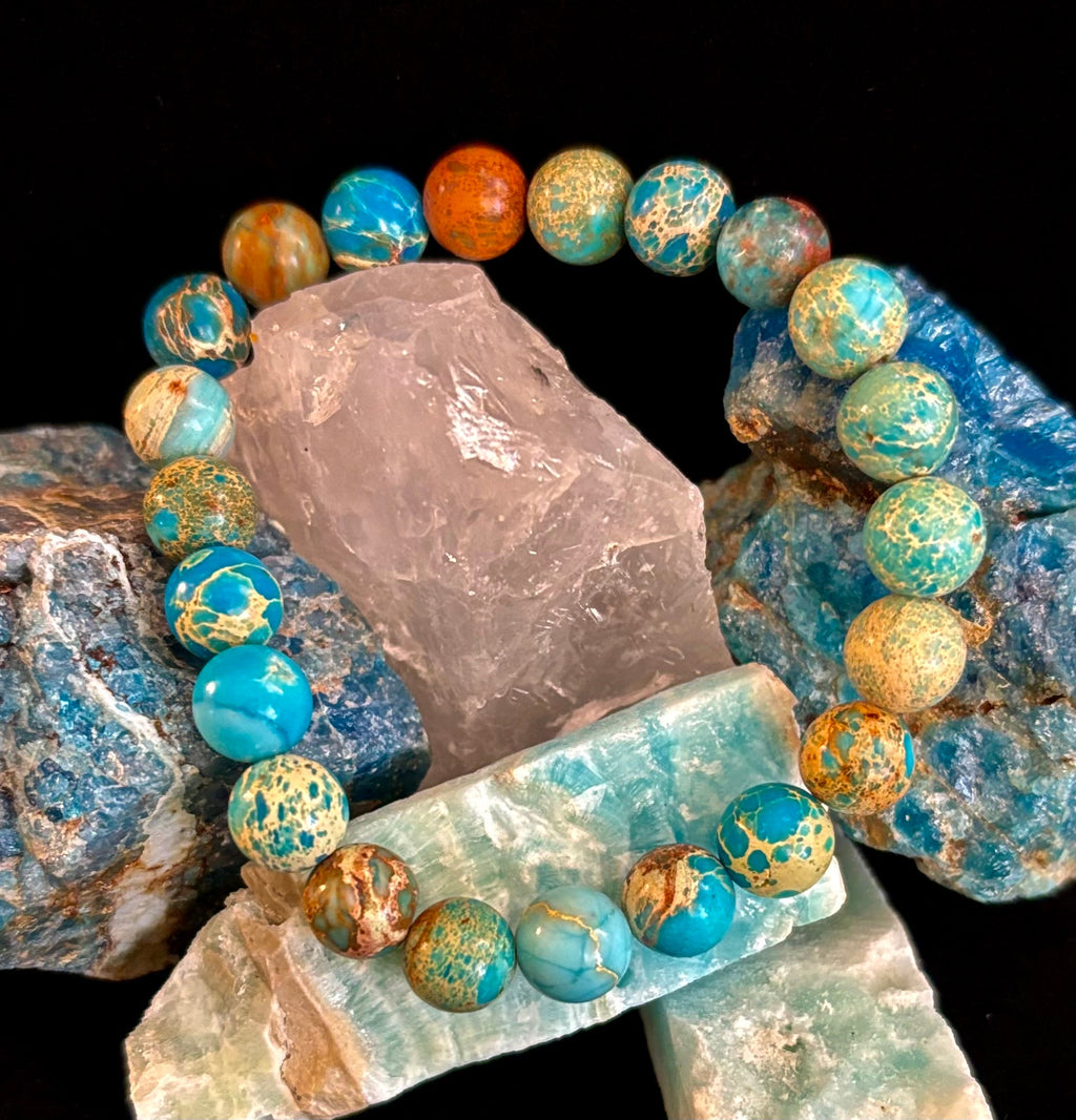 The Imperial Jasper Touchstone | Grounding, Emotional Balance & Earth Alignment