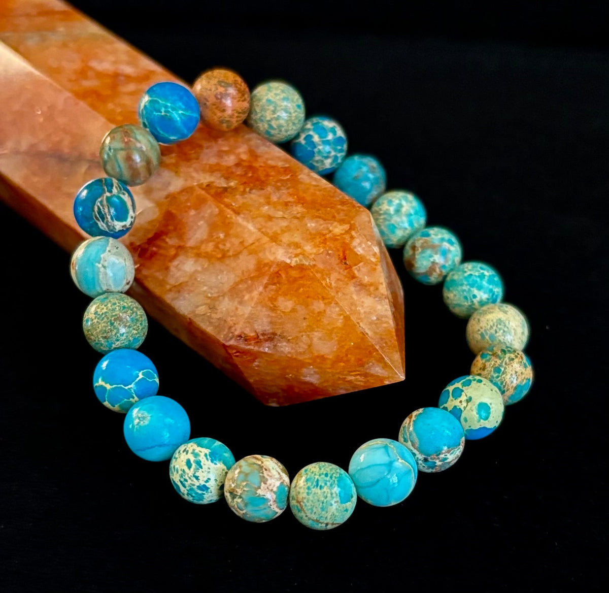 The Imperial Jasper Touchstone | Grounding, Emotional Balance & Earth Alignment