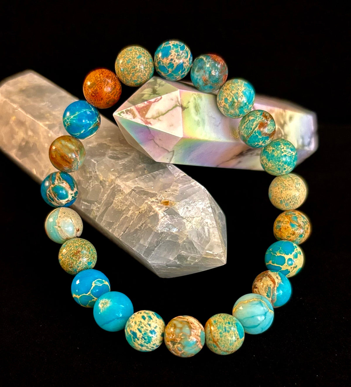 The Imperial Jasper Touchstone | Grounding, Emotional Balance & Earth Alignment