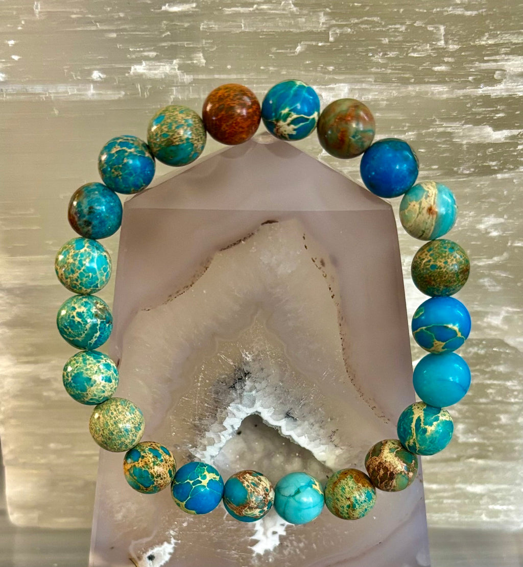 The Imperial Jasper Touchstone | Grounding, Emotional Balance & Earth Alignment