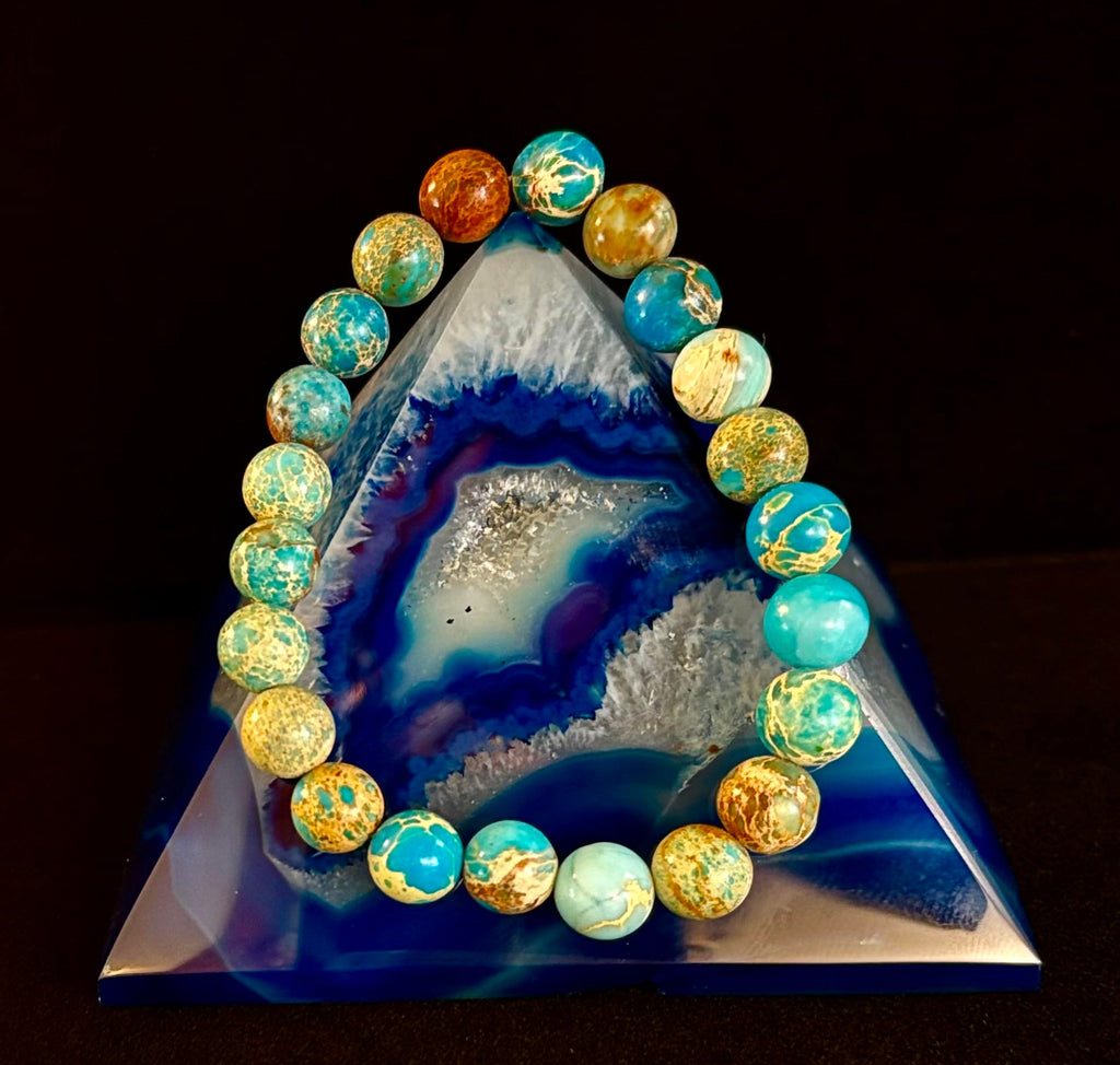 The Imperial Jasper Touchstone | Grounding, Emotional Balance & Earth Alignment