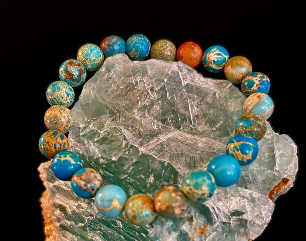 The Imperial Jasper Touchstone | Grounding, Emotional Balance & Earth Alignment