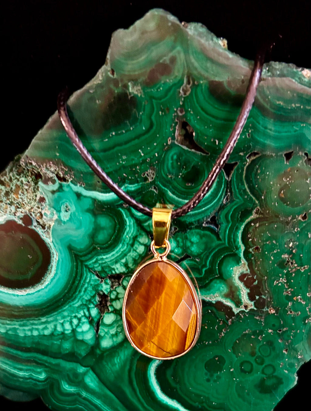 Crystal Drop Necklace – 1 inch Teardrop Pendant (Made in Australia)