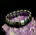 Titan Strength Elliptical Bracelet — Grounded Confidence Energy (Larger Wrists)