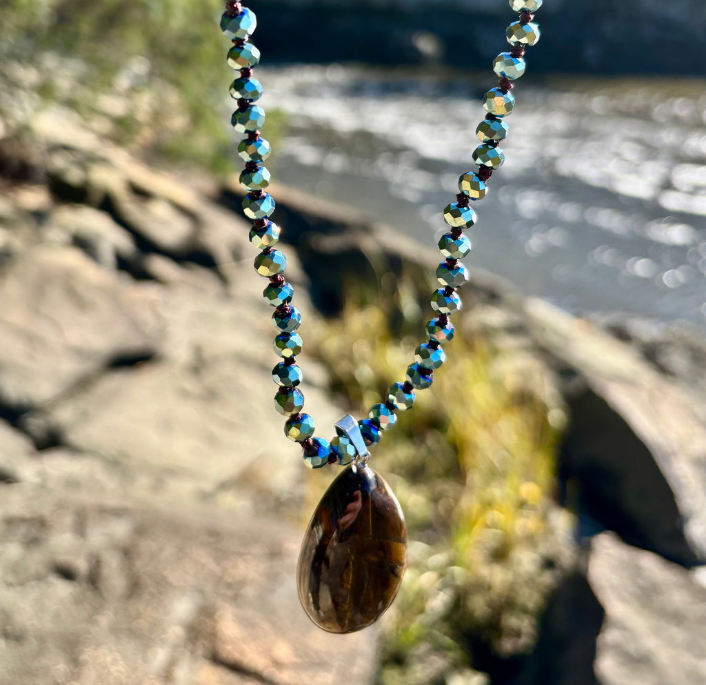 Fearless Spirit Tiger Eye Necklace