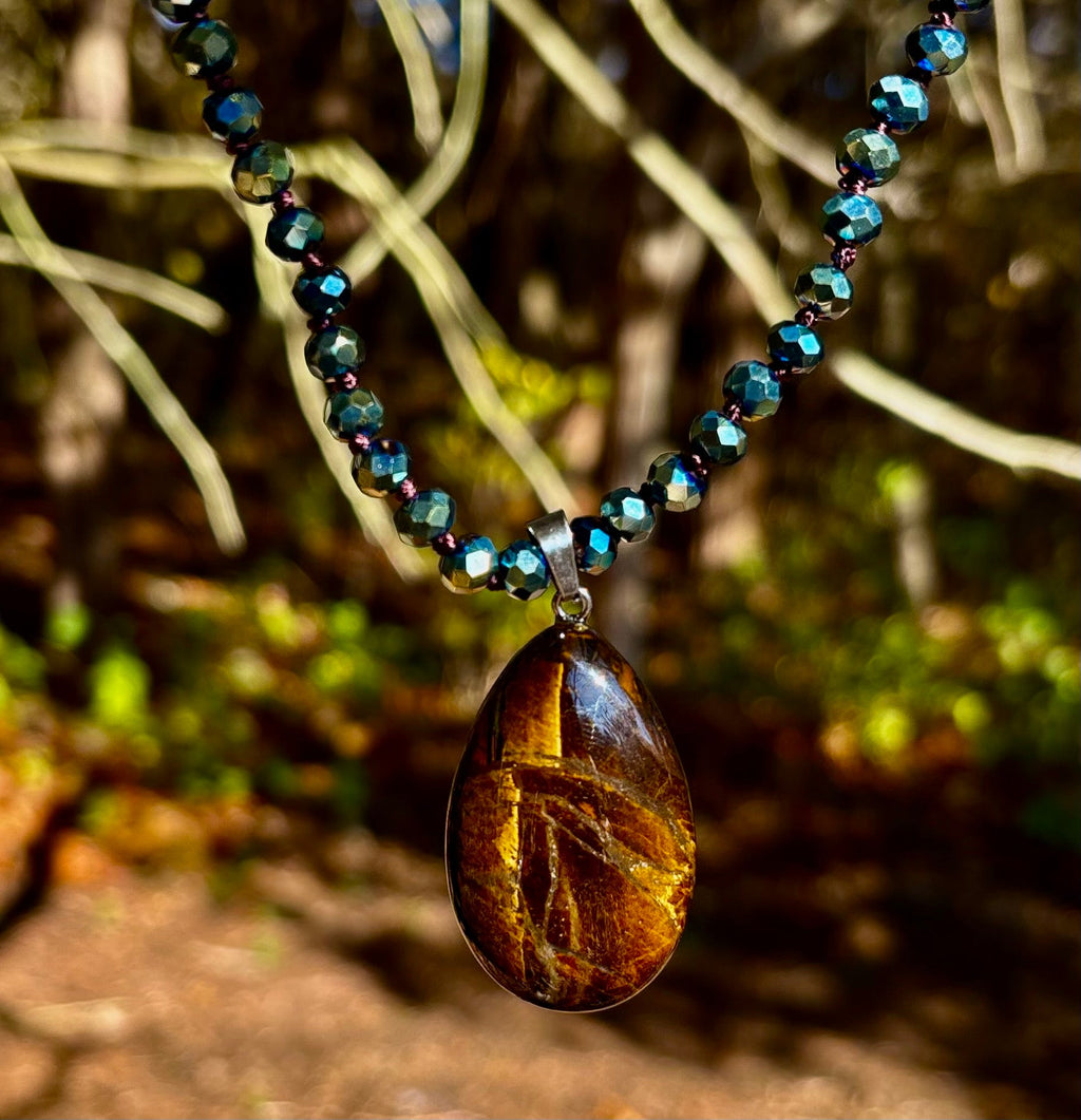 Fearless Spirit Tiger Eye Necklace