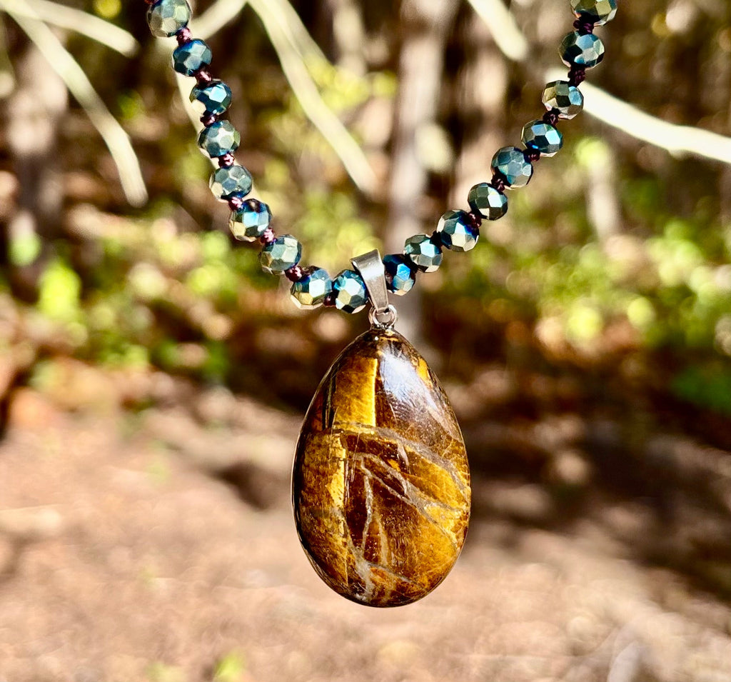 Fearless Spirit Tiger Eye Necklace