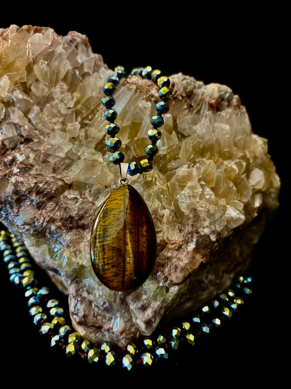Fearless Spirit Tiger Eye Necklace
