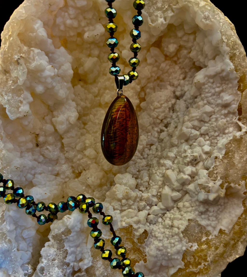 Fearless Spirit Tiger Eye Necklace