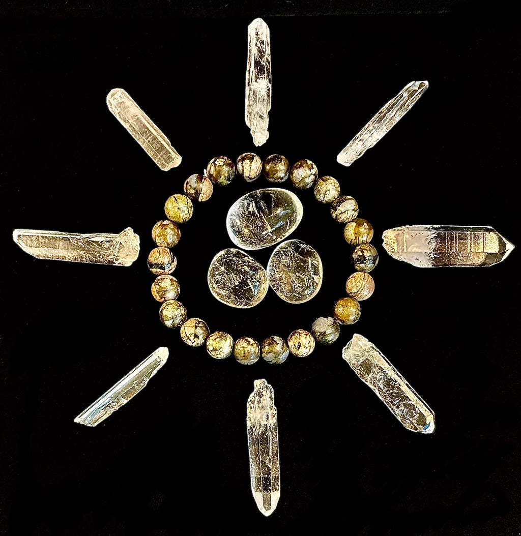 Que Sera Sera Natural Stone Bracelet | 8mm Beads for Small to Medium Wrists