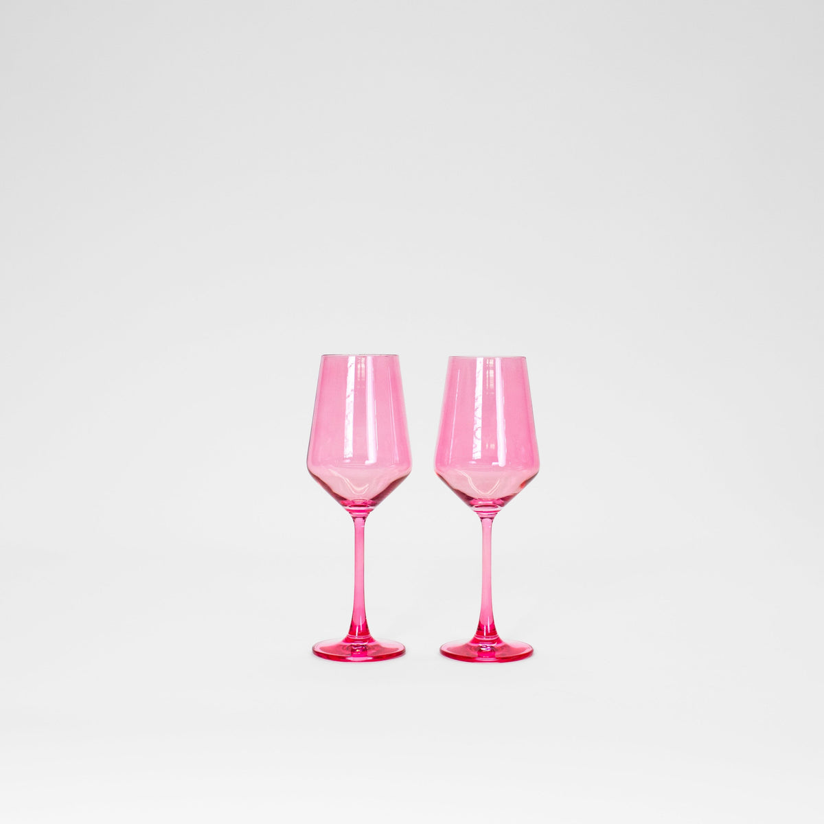 Bubblegum Pink - Colored Wine Glass