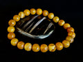 Wood Lace Agate 8mm Reiki-Infused Grounding & Manifestation Bracelet (Medium-Large Wrists)