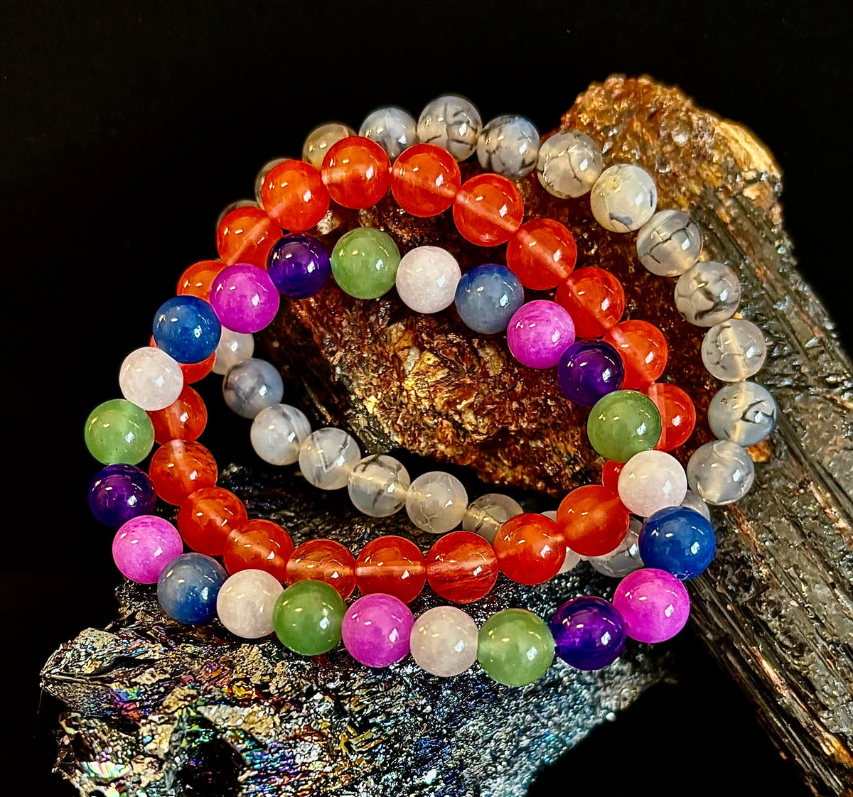 YOLO - Limited Series Stacking Bracelet Set of 3 (Four Unique Options)