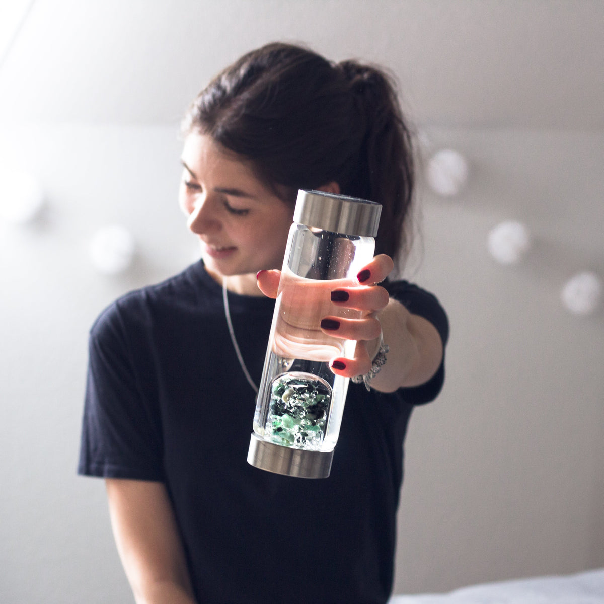 ViA VITALITY | Emerald & Clear Quartz