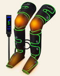 LX10 Full Leg Compression Massager Upgraded, Forest Green