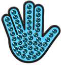 Live Long & Prosper Hand Gesture Crystal Ball Marker & Hat Clip by ReadyGOLF