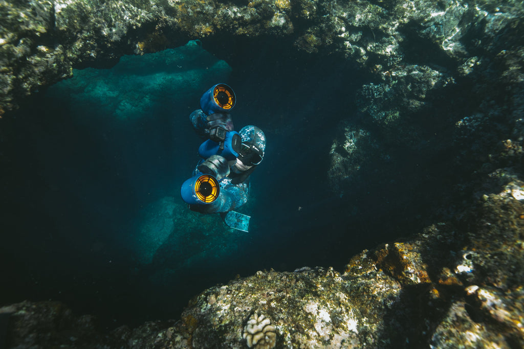 Underwater Fun With This Underwater Scooter