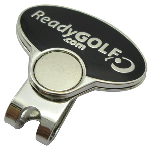 Number 1 Hand Gesture Crystal Ball Marker &amp; Hat Clip by ReadyGOLF