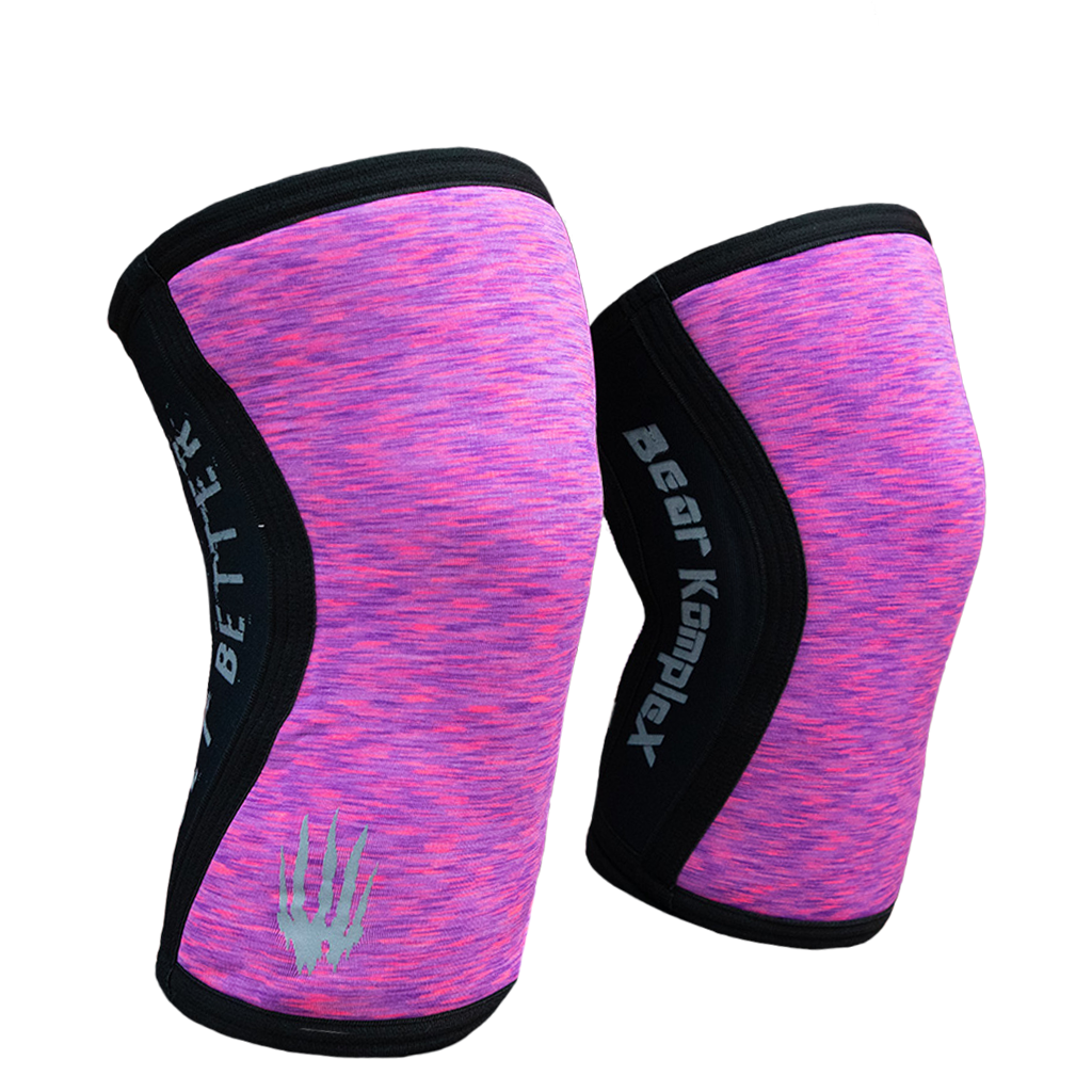 Bear KompleX Knee Sleeves - Pink Heather