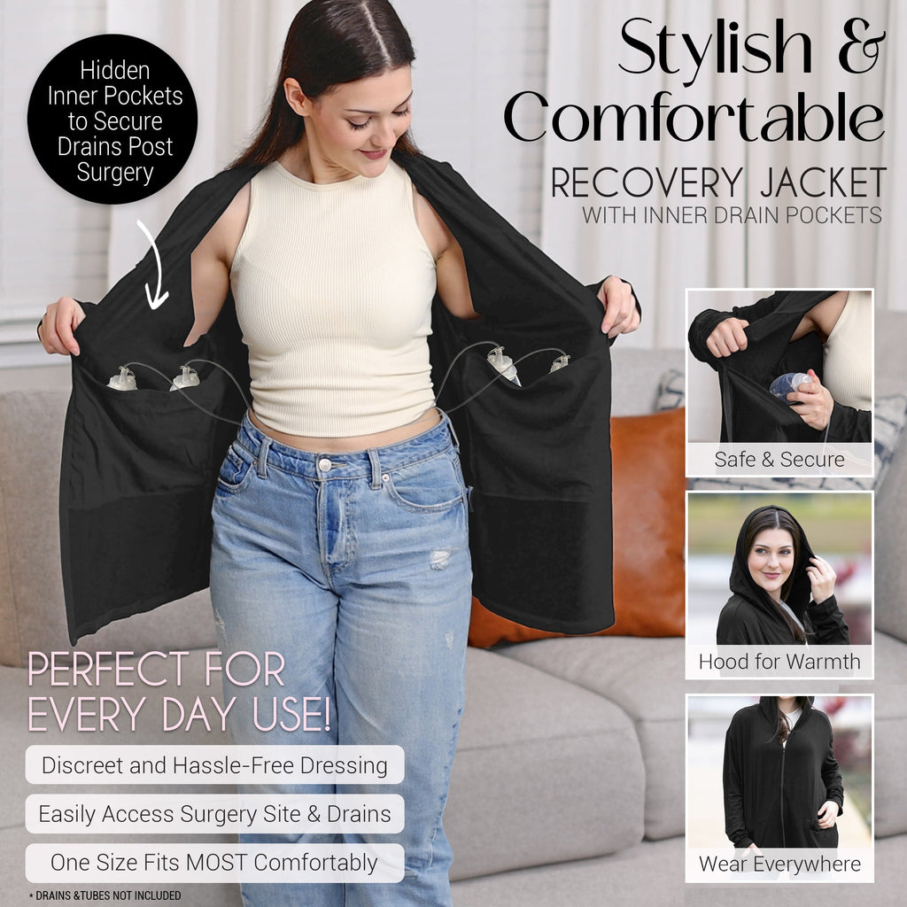 Rise Up and Recover - Breast Cancer Recovery Kit and Mastectomy Must Haves Care Package
