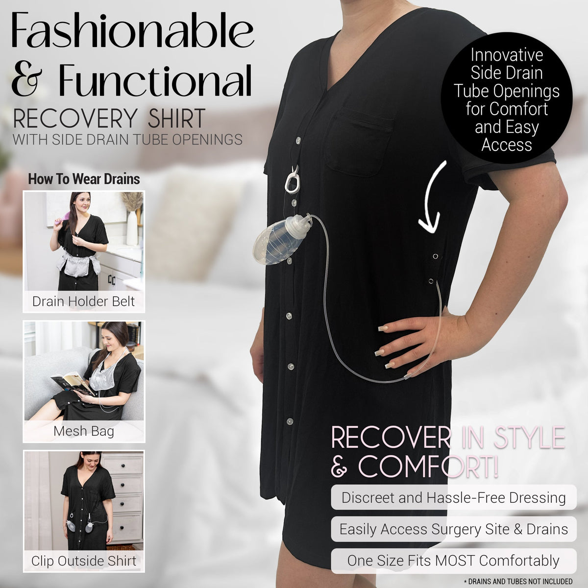 Rise Up and Recover - Breast Cancer Recovery Kit and Mastectomy Must Haves Care Package