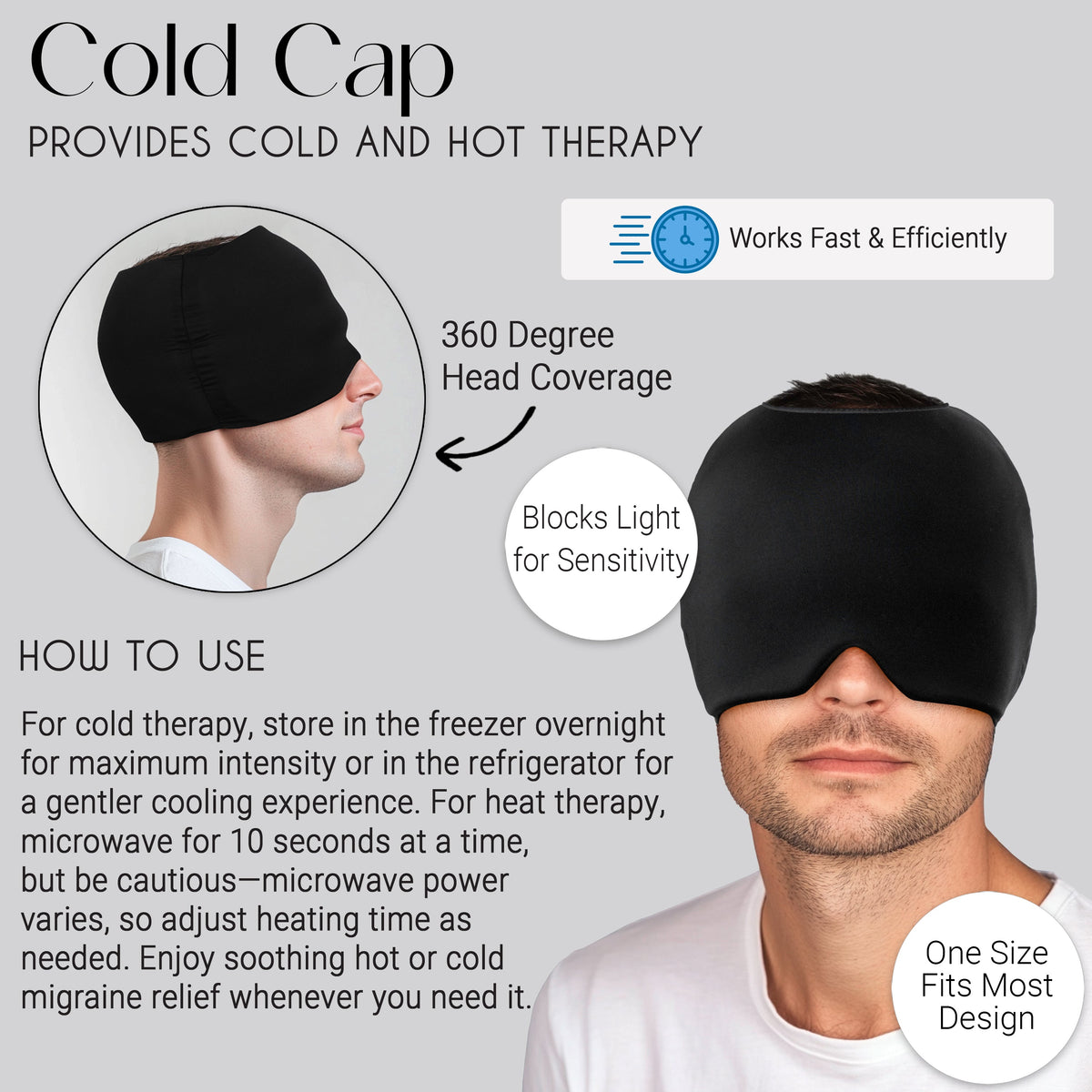 Rise Up and Recover - Chemo Cold Therapy Kit - Chemotherapy Comfort Care Package for Women and Men