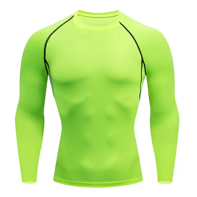 Long Sleeve Fitness T Shirt for Men