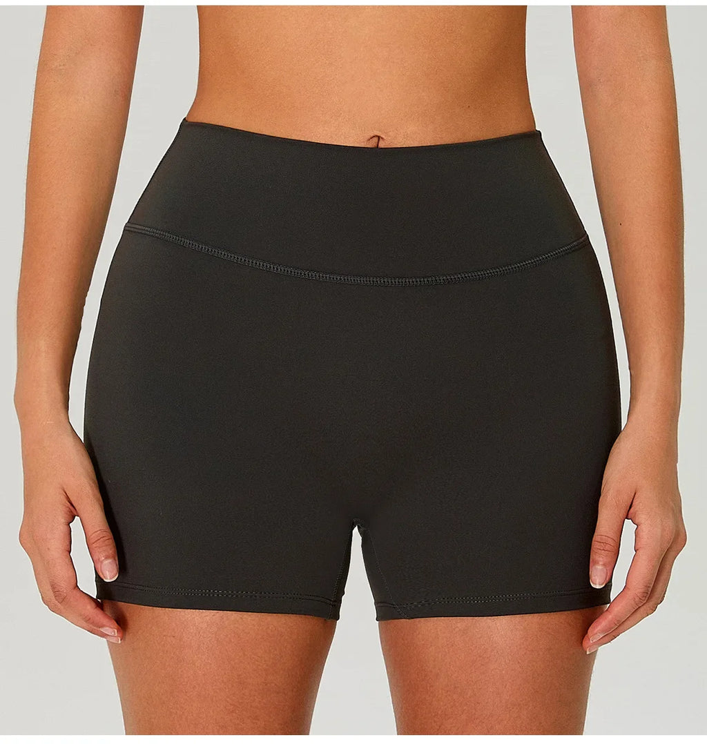 Sports Short Women Yoga Legging Shorts Squat Proof High Waist Fitness Tight Running Short Quick Drying Cycling Workout Gym Short