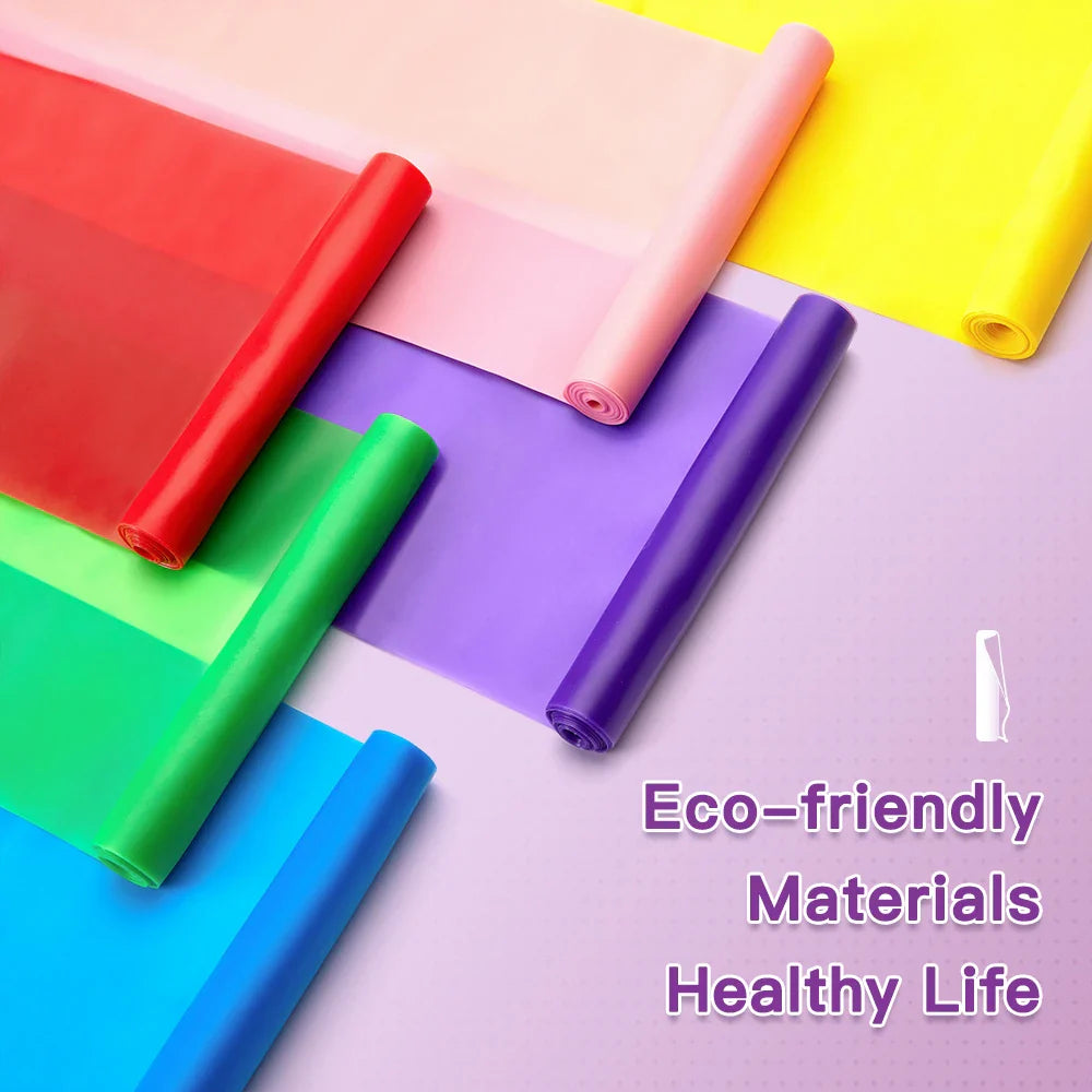 Resistance Band, Exercise Fitness Band, Training Elastic Exercise Fitness Rubber 150cm natural rubber Gym
