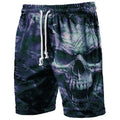 Men's Swim Trunks 3 Camouflage Skull Print Beach Shorts Quick Dry Outdoor Leisure Sports Shorts Swimwear Fashion Men's Shorts