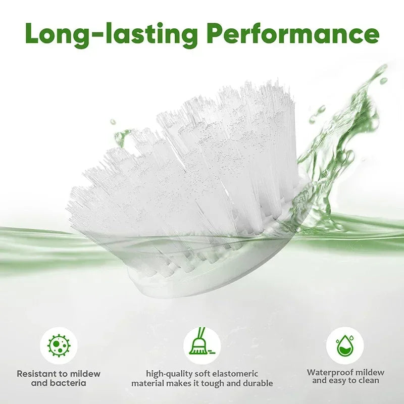 Rechargeable Electric Cleaning Brush – Cordless Spin Scrubber with Replaceable Brush Heads for Bathroom, Kitchen, and Multi-Surface Cleaning