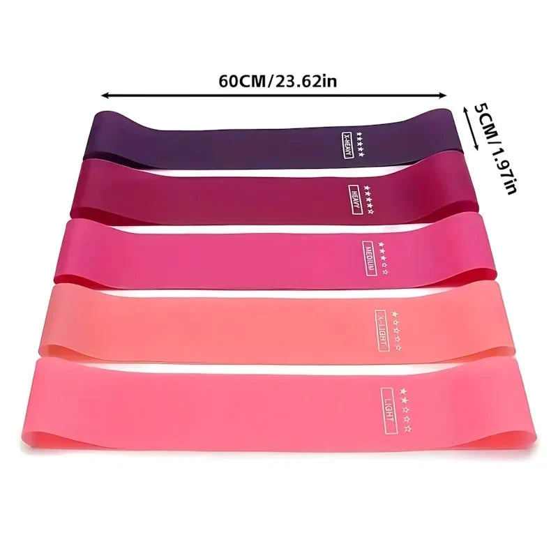 Natural Latex Resistance Bands Yoga & Home Fitness Loops