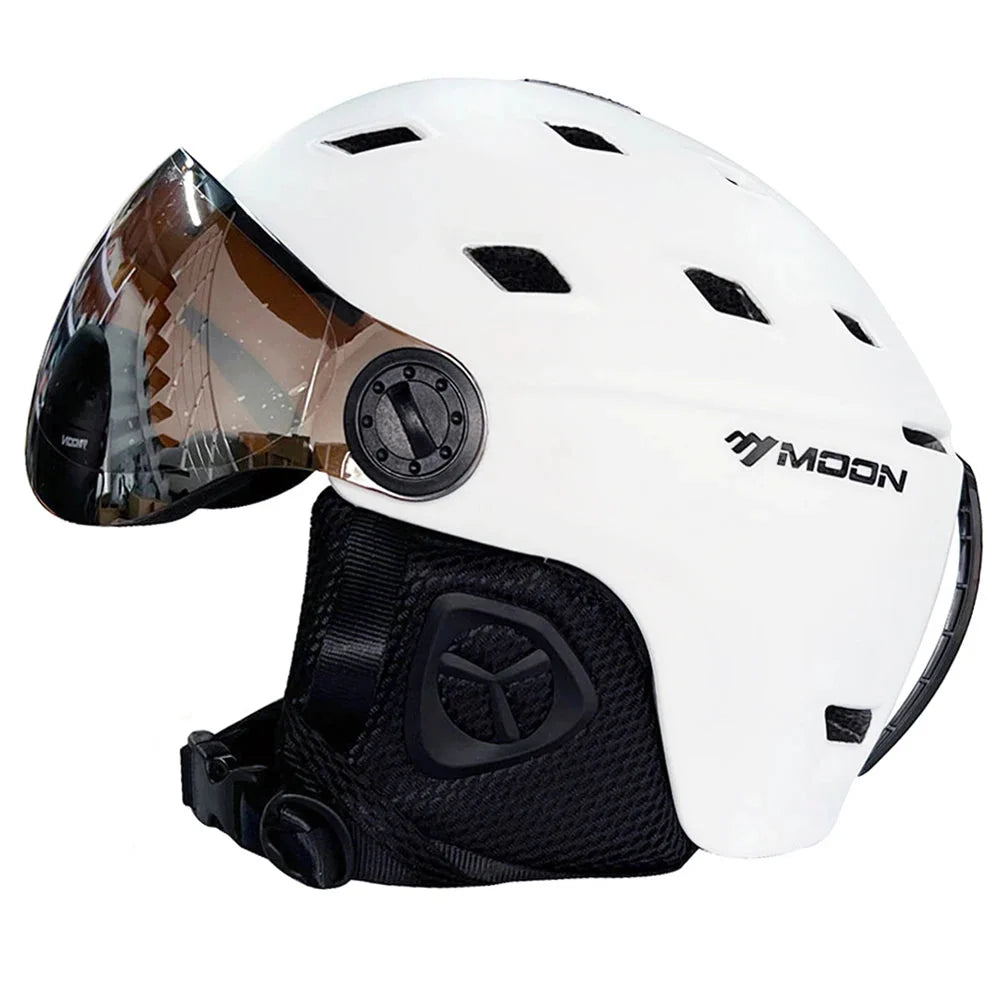 Integrated Protection Ski Helmet with EPS Liner