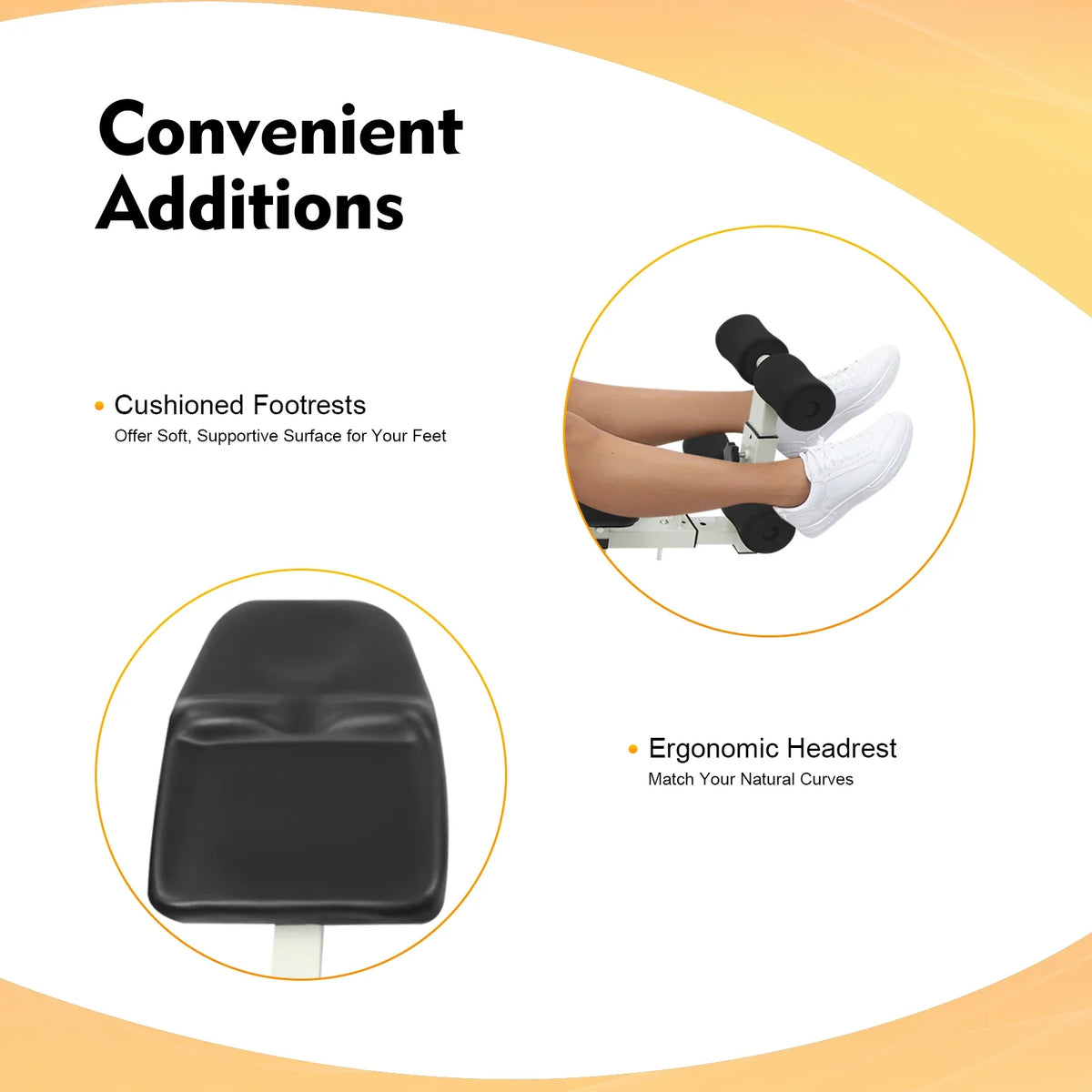 Back Stretch Bench, Multifunctional Neck Stretcher Cervical Traction Device, Adjustable Length Cervical Lumbar Traction Bed