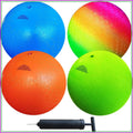 4-Pack Official Playground & Dodgeballs with Pump