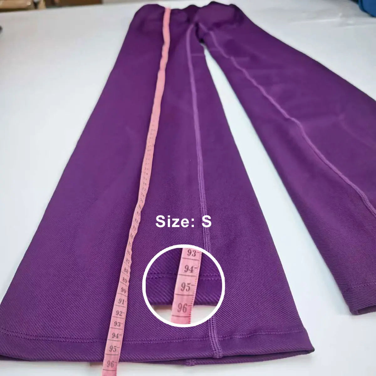 NCLAGEN Vision Flares Women Seamless Gym Yoga Pants High Cross Waist Fashion Sports Leggings Fitness Wide-leg Workout Trousers
