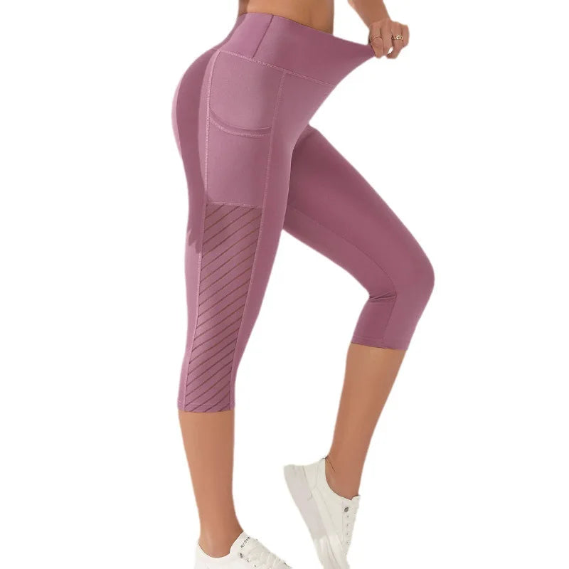 Breathable, High Waisted Sport Shorts for Women