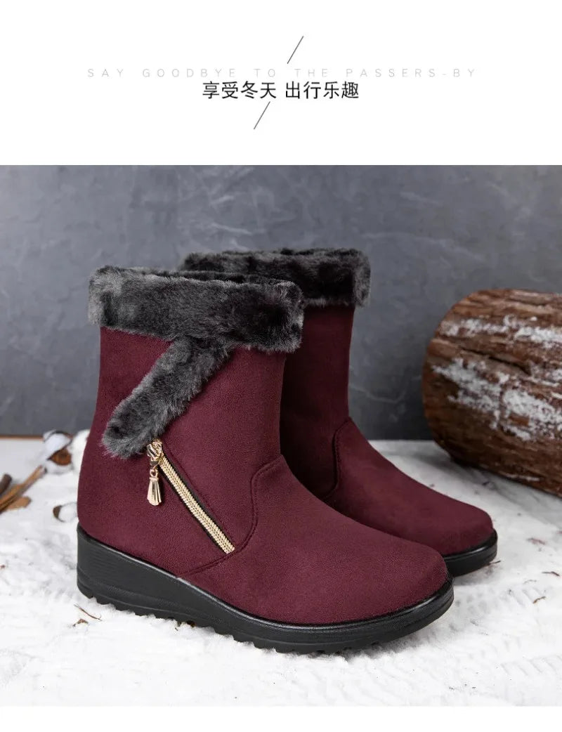 Women's Winter Fashion Boots – Stylish Ankle Snow Boots