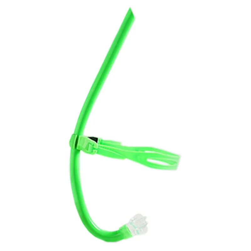 Swim Training Snorkel Center-Mount Front Comfortable Mounted Silicone Mouthpiece Junior Swimmers Equipment For Adult Youth Kid