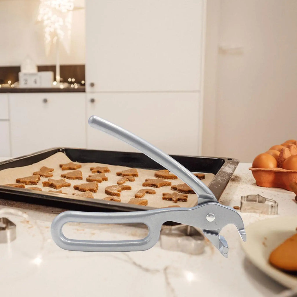 Aluminum Pizza Pan Gripper Clamp Heavy Duty Oven Tongs