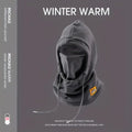 Winter Warm Hat with Mask and Neck Warmer 3-in-1 Windproof Balaclava for Men Women Masked Hat Cycling Cold Weather Protection