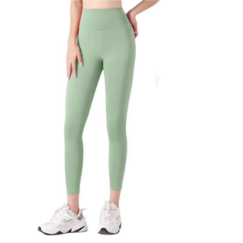 High Waisted Ribbed Yoga Pants