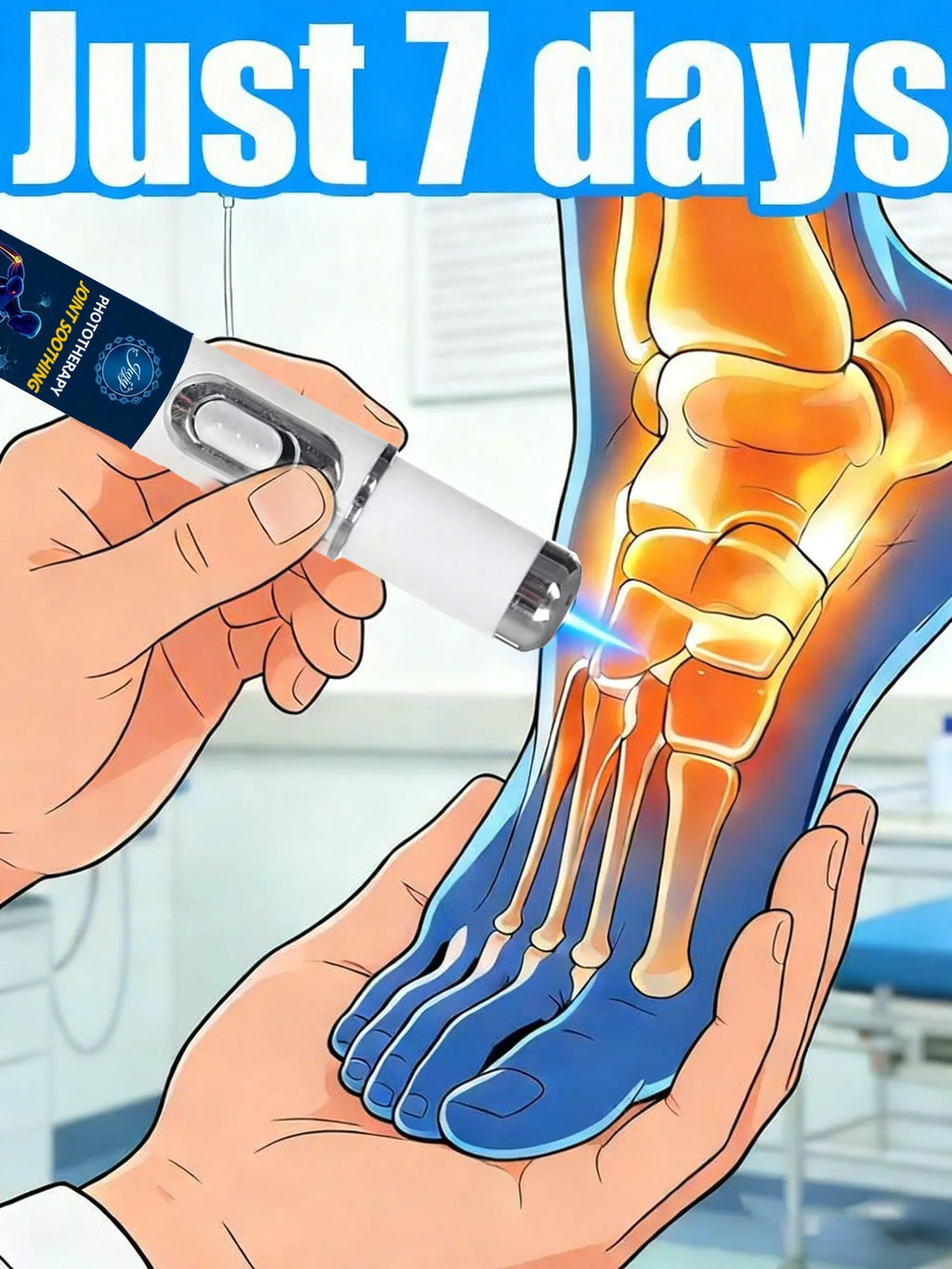 Phototherapy Pin for Pinpoint Massage and Therapy