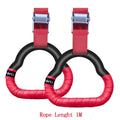 Gymnastics Rings For Kids Home Exercise Adjustable Strap Strength Training Fitness GYM Equipment Swing Sensory Sports Fun
